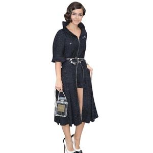 CHANEL 13A Runway Fantasy Fringe Coat / Dress